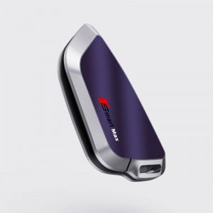 Clave de automóvil LCD inteligente, entrada sin llave sin llave, llave de automóvil púrpura bloqueo automático&desbloqueo arrancador de automóvil remoto, accesorios anti -robo de reemplazo de llave llave, pantalla del logotipo de ve...