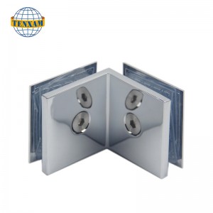 Doble de la abrazadera de fijación de 90 grados con fuerza