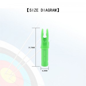 Flecha larga para accesorios de flecha de aluminio