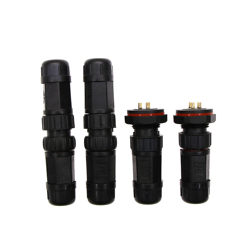 Conector impermeable de 3 pinzas