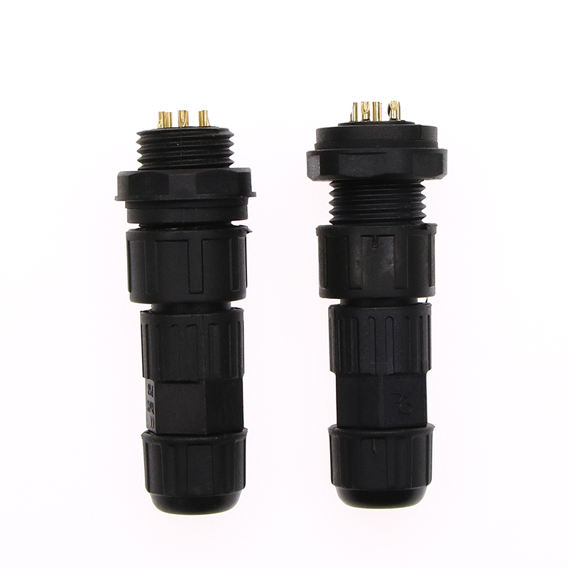 Conector impermeable de 8 pines