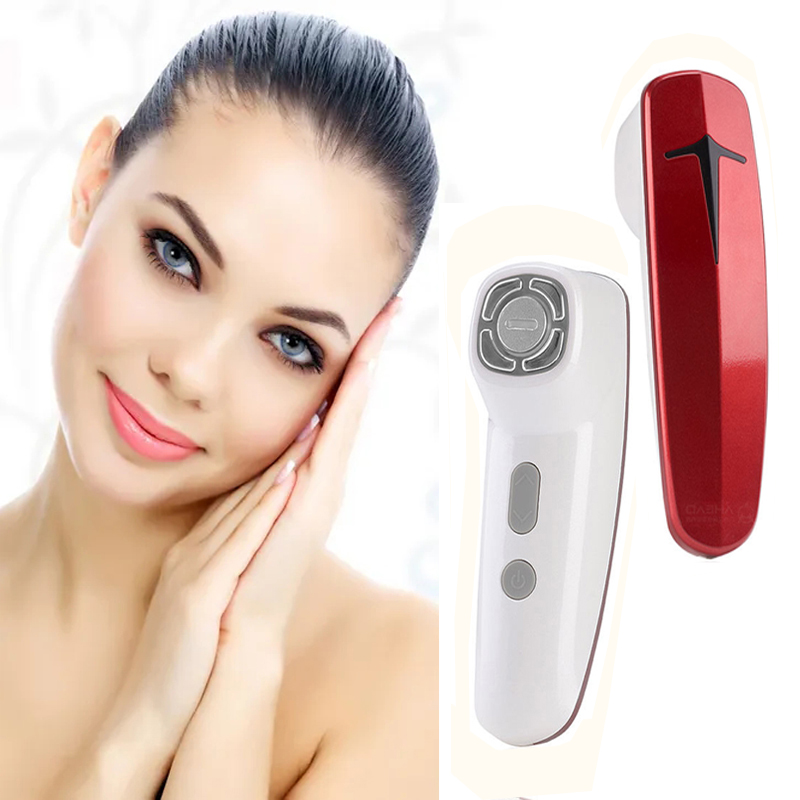 RF Máquina de radiofrecuencia, preparación de la cara y el cuello, desafiando la hinchazón, promueve la absobión, reduce las líneas finas, el tono facial, el calor y el frío, la vibración, la varita de esculpir la facial alta frecuencia