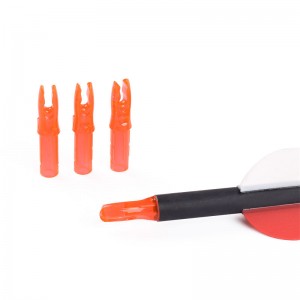 Elongarrow Insertar flecha Nock para flechas de tiro con arco