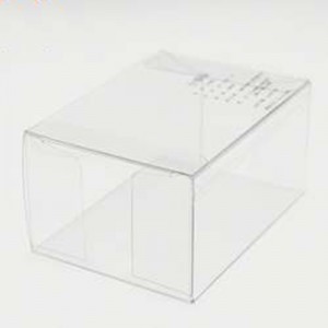 Cajas de regalo de regalos de plástico transparentes al por mayor Caja de envasado de maquillaje