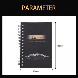 Libro de puntaje de tiro al arco para arqueros