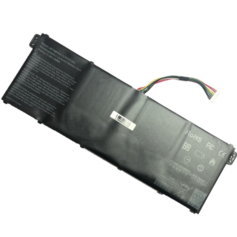 Adecuado para Acer Aspire E3-112 B115 V5-122 132 V3-111 P N15W4 N15Q3 MS2394 EX2519 AC14B18J AC14B13J BATERÍA DE LAPTOP