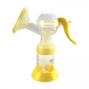 Manual de silicona portátil Extractor de leche para bebés BPA BPA Patrón de impresión libre Manual de higiene Bomba