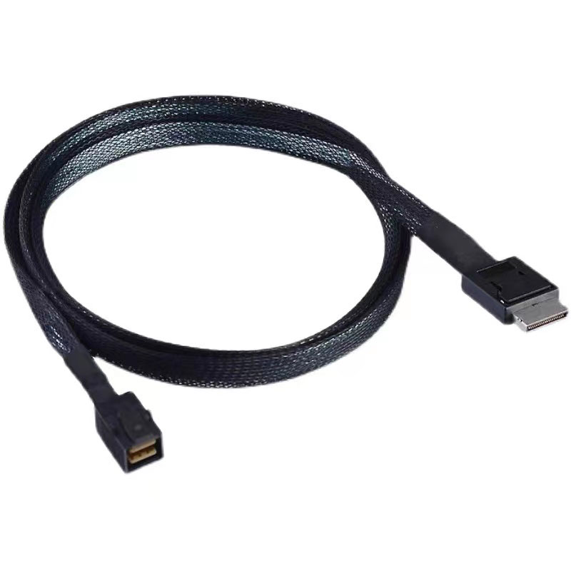 Cable Oculink 4I SFF8611 a SFF8643 Cable SFF-8643 SFF-8611 Minisas 36 pin Cable 0.6 metro para computadora