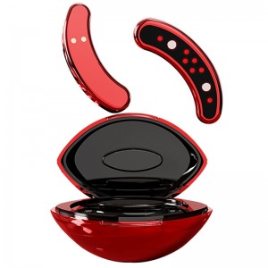 EMS&RED LIGHT EYE BELSAGER MASSAGER, Uso doméstico Uso de belleza Masabraje de arrugas Massabresador de vibración LED Patches de ojo rojo LED RF Instrumento de belleza para eliminar líneas finas