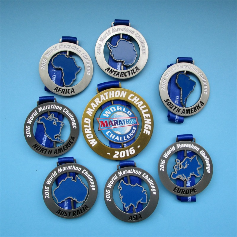 Medalla del Desafío World Marathon 2016