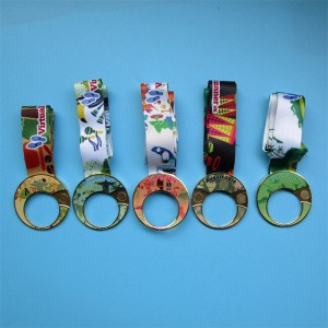 Medalla del cuello de cinta Medallas de combinación de metal de diseño personalizado