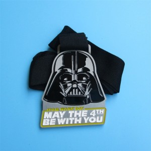 Medalla de medalla militar de oro y medallas de bronce