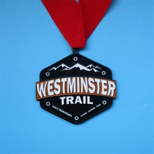Medallas de metal maratón personalizadas medallas de media maratón