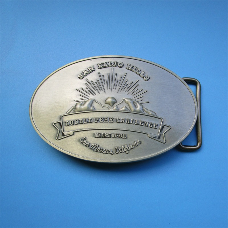 Medalla de deportes de metal Metal de metal Matte Mate Plate Copper Medallas estereoscópicas