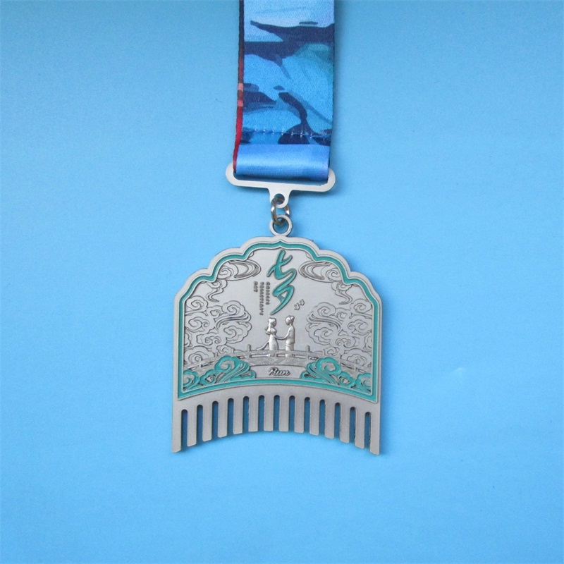 Medallas personalizadas Medallón Medallón Media de metal de metal Medallas de actividad 3D y Medalla de Honor de premios con cinta