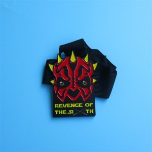 Diseño de dibujos animados 3D Efecto estereoscópico Medallas de metalnavideño