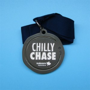 Medallas de maratón personalizadas de diseño profesional gratuito Medallas deportivas en blanco