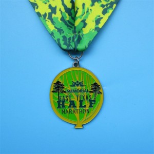 Nuevas medallas de premios Marathon Medallas de media maratón personalizadas