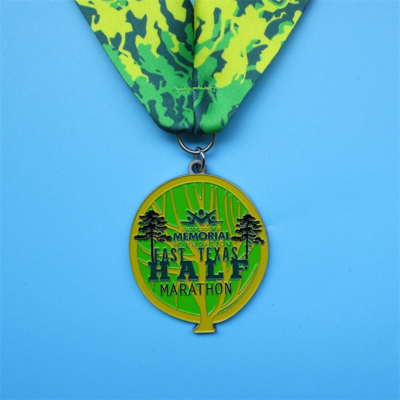 Medallas personalizadas de media maratón Medallas y trofeos de maratón de recuerdo de alta calidad