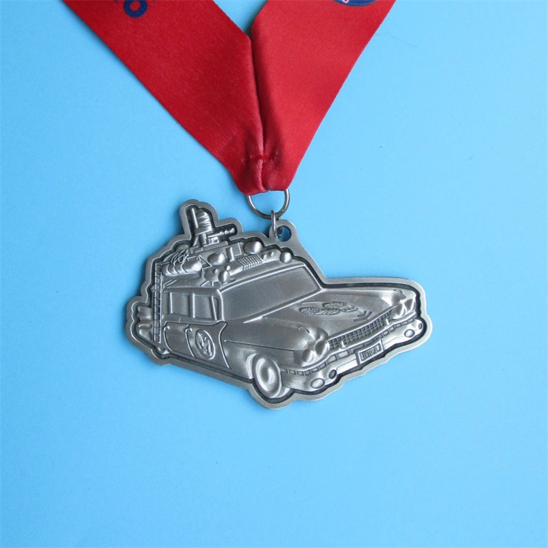 Diseño de la medalla de carrera virtual Medallas de oro de colgilla de metal 3D Medalla deportiva personalizada