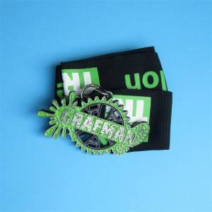 Medallas de ciclo de collar de medallón personalizado medallas de metal chapadas antiguas