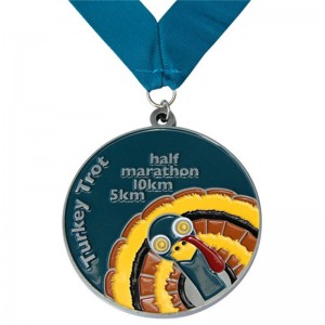 Diseño personalizado de su propia medalla Sports recorta medallas de oro Natación de la Medalla de baile