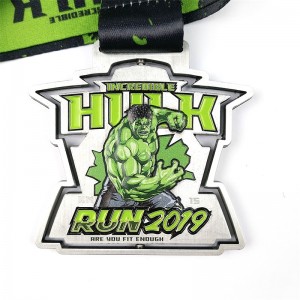 Fabricante GAG ​​Medallas personalizadas Diseño de Super Hero Awards Medalla de oro