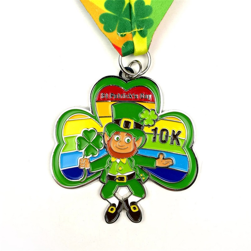 Medalla de la competencia de la competencia de epoxi deportivo de la cinta de silicona personalizada para correr para correr