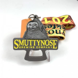 Premio de medalla deportiva de bronce antiguo Medalla de oro de metal personalizado