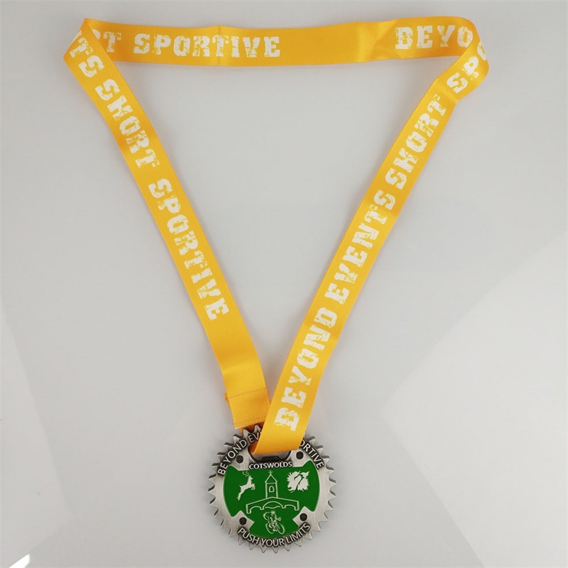 Para diseñar su medalla de aleación deportiva con una réplica de medallas olímpicas de cordón