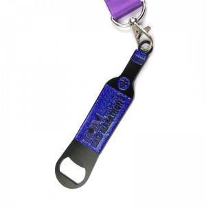 Medalla de metal con abertura de botella Medalla de oro de metal personalizado