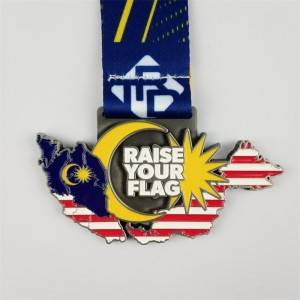 Medalla chapada de bronce de plata de oro La guía de regalo perfecta para premios para eventos corporativos de vacaciones