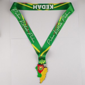 Diseñe su propio logotipo en blanco 3D Metal Award ODM Gold Silver and Bronze Medals