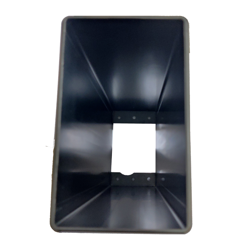 Perfiles extruidos anodizadosnegros, piezas de alta precisión de fresado CNC