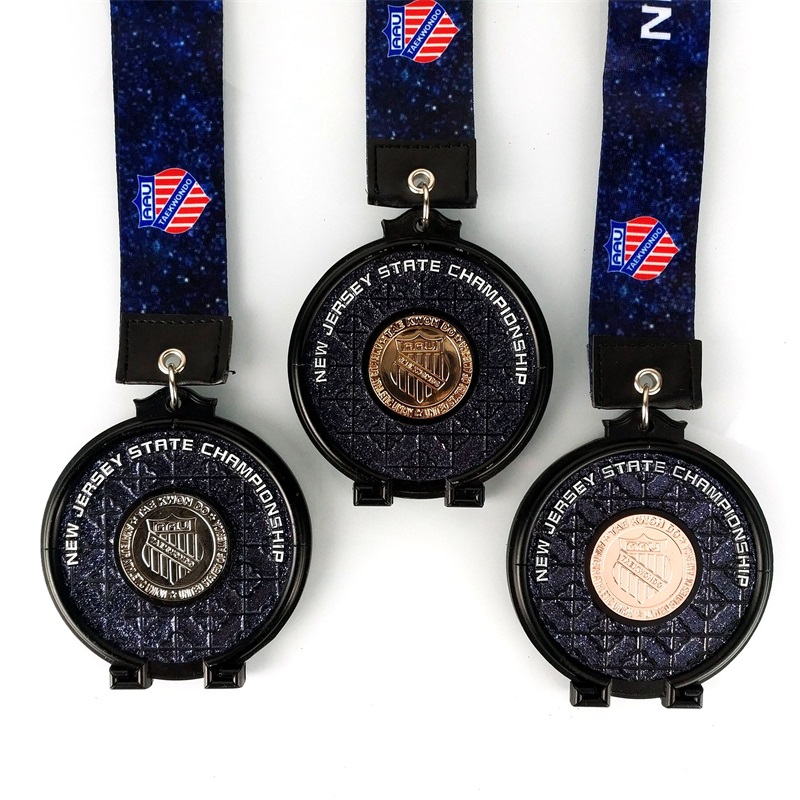 Medallas de premio de diseño de mordaza y tazas Medallas personalizadas Medallas de animales de esmalte