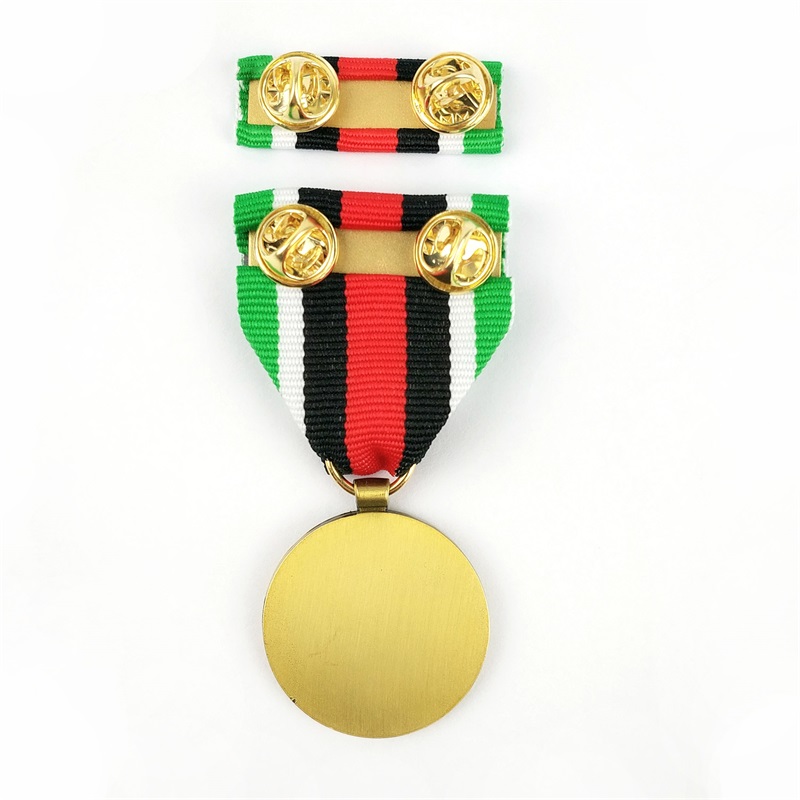 2021 Custom New Gold Navy Soldier Award Medalla de honor de Medalla con caja de medallas