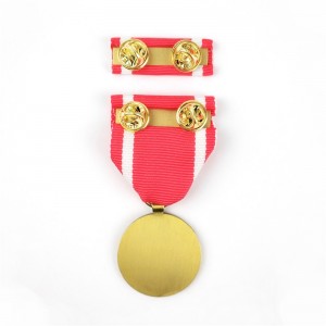 Medallón de medalla personalizado Medallón de metal de fundición de metal Medallas de actividad 3D y Medalla de Honor de premios con cinta