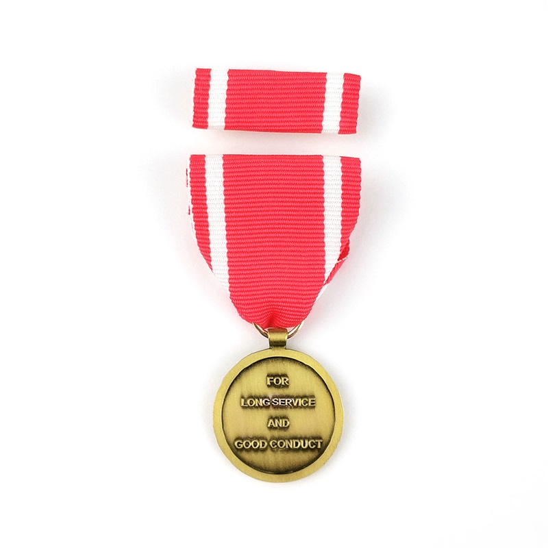Medallón de esmalte duro Medallón de fundición de metal de metal Medallas de actividad 3D y medallas de honor de premios con cinta corta