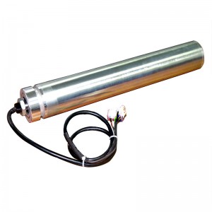 Rollos de CC DC sin estándar 76/82, motor de acero inoxidable personalizado, rueda sincrónica, rueda de doble fila de potencia galvanizada, recubrimiento de goma