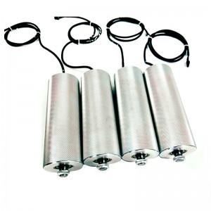 Rodillo eléctrico Motor incorporado AC 220V 380V DC 24V 48V Rodillo de goma de acero inoxidable de acero inoxidable