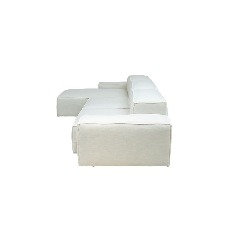 Sofá seccional RS957 (blanco)