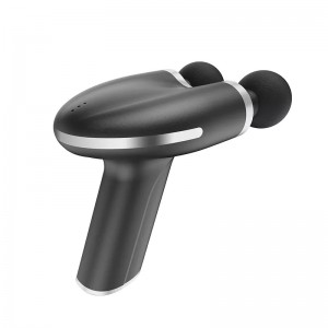 Pistola de masaje, masajeador de masaje muscular del cuerpo de tejido profundo eléctrico de mano, pistola de masaje muscular de percusión para atletas, masajeador deportivo eléctrico portátil súper tranquilo, dispositivo de masaje d...