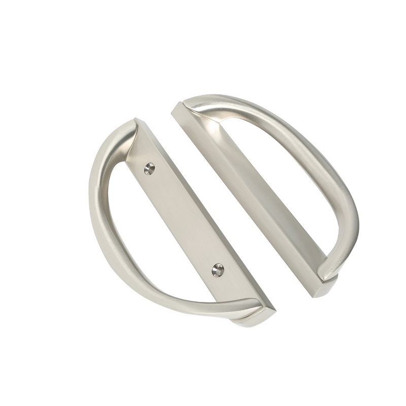 Conjunto de manija de la puerta del patio deslizante, forma D,no clave (se adapta a un espacio de orificio de 3-15/16 \\\