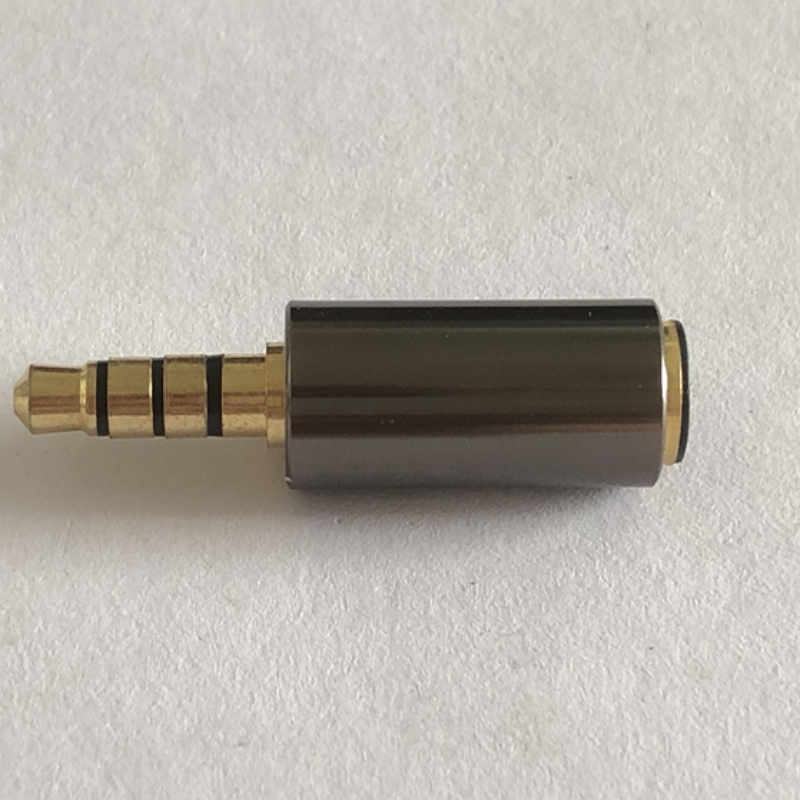 Sebno de auriculares sin soldadura El enchufe de sonido estéreo de 2.5 mm de 2.5 mm al cable del adaptador de bloque de terminal 3p