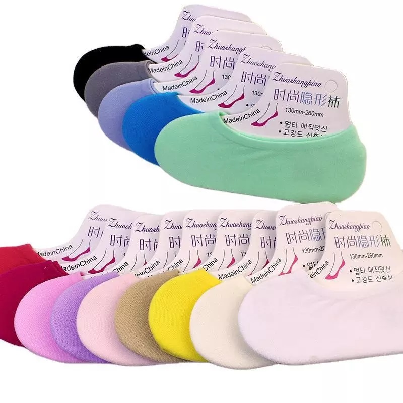 Summer delgadaniña colorida mocasines invisibles calcetines al por mayor de malas calcetines de malla para mujeres para mujeres