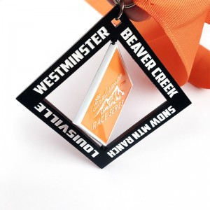 Medalla de spinning atlética personalizada Medalla de premio a la Maratón Sport Sport Mayor