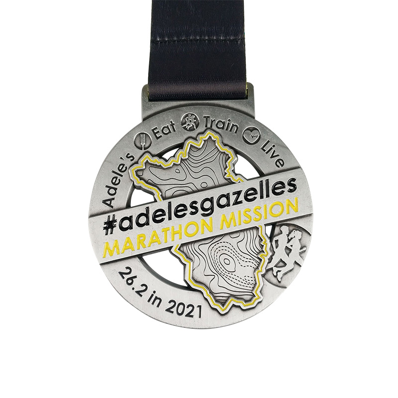 Medallas personalizadas Aceleran medallas Medallas de metal personalizado Aleación de zinc
