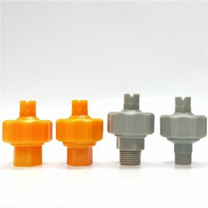 Conector de una bola ajustable Boquilla de pulverización de ajuste de unión de bola universal ajustable ajustable