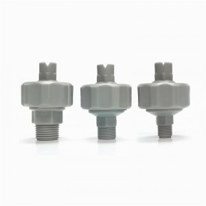 Conector de una bola ajustable Boquilla de pulverización de ajuste de unión de bola universal ajustable ajustable