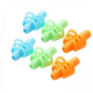 Silicona por soporte a lápiz para capacitación de capacitación de composición de puestos de escritura a mano de 2 a 4 años, soporte de lápices para el aula de jardín de infantes,niños preescolares, escritores principiantes connec...